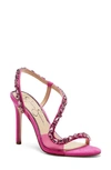 Jessica Simpson Women's Jaycin Evening Embelished Barely-there Dress Sandals Women's Shoes In Calypso Pink