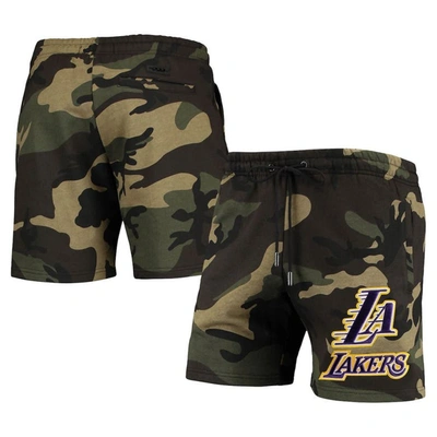 Pro Standard Men's  Camo Los Angeles Lakers Team Shorts