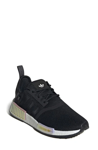 Adidas Originals Nmd R1 Sneaker In Core Black/magic Mauve
