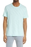 Atm Anthony Thomas Melillo Slub Jersey Short Sleeve Tee In Aqua Mist