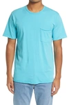 Rag & Bone Future Staples Logo-appliquéd Cotton-jersey T-shirt In Blue