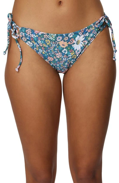 O'neill Eliza Ditsy Mina Bikini Bottoms In Slate
