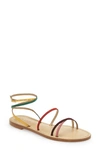 AMANU AMANU STYLE 12 CONSTANTIA ANKLE STRAP TOE LOOP SANDAL