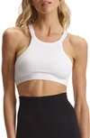 Commando Studio Rib Racerback Bralette In White