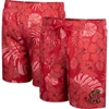 Colosseum Red Maryland Terrapins The Dude Swim Shorts In Red