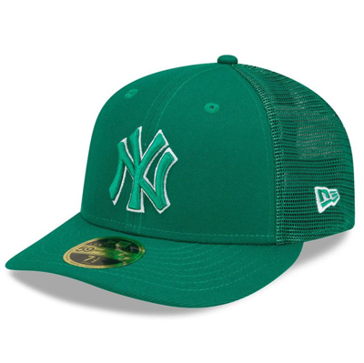 New Era Men's Green New York Yankees 2022 St. Patrick's Day On-field Low Profile 59fifty Fitted Hat