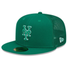 NEW ERA NEW ERA GREEN NEW YORK METS 2022 ST. PATRICK'S DAY 59FIFTY FITTED HAT