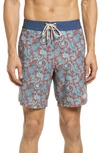 FAIR HARBOR THE NAUTILUS FLORAL PRINT BOARD SHORTS