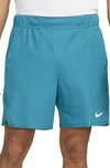 Nike Court Dri-fit Victory Men's 7" Tennis Shorts In Bright Spruce,white