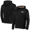 DUNBROOKE DUNBROOKE BLACK/REALTREE CAMO MINNESOTA VIKINGS DECOY TECH FLEECE FULL-ZIP HOODIE