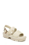 Vince Bowie Leather Lug-sole Slingback Sandals In Moonlight
