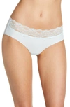 B.tempt'd By Wacoal B.bare Hipster Panties In Saltwater Slide