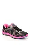 Ryka Influence Training Sneaker In Black Pink