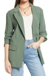 Open Edit Blazer In Green Agave