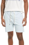 Sol Angeles Quilted Cotton Blend Shorts In Mist