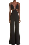 ET OCHS CARTER WIDE LEG CUTOUT JUMPSUIT