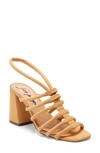 Free People Colette Sandal In Hot Orange