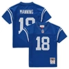 MITCHELL & NESS PRESCHOOL MITCHELL & NESS PEYTON MANNING ROYAL INDIANAPOLIS COLTS RETIRED LEGACY JERSEY