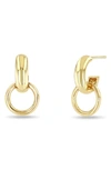 ZOË CHICCO ZOË CHICCO 14K GOLD HUGGIE HOOP EARRINGS