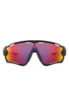 Oakley Jawbreaker™ Prizm™ Sport Wrap Shield Sunglasses In Black