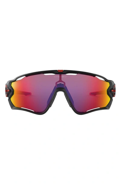Oakley Jawbreaker™ Prizm™ Sport Wrap Shield Sunglasses In Black