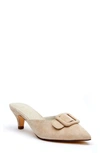 Matisse Layover Pointed Toe Mule In Ivory