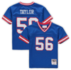 MITCHELL & NESS PRESCHOOL MITCHELL & NESS LAWRENCE TAYLOR ROYAL NEW YORK GIANTS RETIRED LEGACY JERSEY