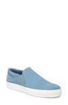 Vince Men's Fletcher Suede Slip-on Sneakers In Blue