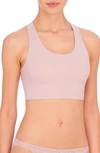 Natori Bliss Flex Wireless Contour Bralette In Rose