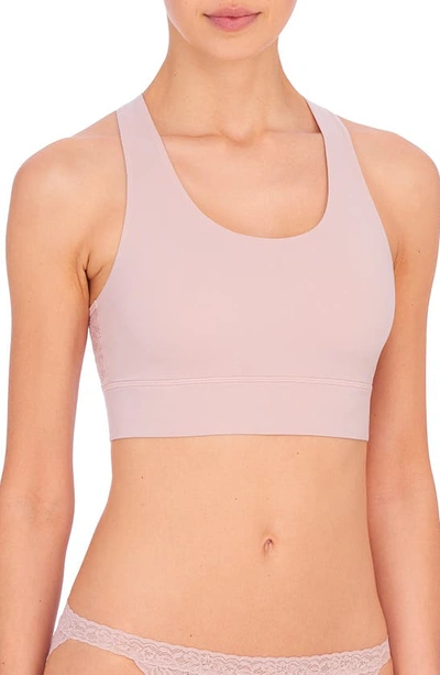 Natori Bliss Flex Wireless Contour Bralette In Rose Beige
