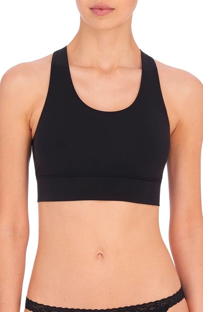 Natori Bliss Femme Lace Bralette In Black