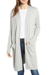 Splendid Long Cardigan In Heather Grey