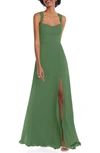 After Six Sweetheart Neck Evening Gown In Green