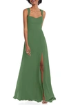 After Six Sweetheart Neck Evening Gown In Vineyard Green
