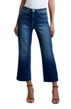 L Agence Raw Hem Straight Leg Jeans In Sequoia