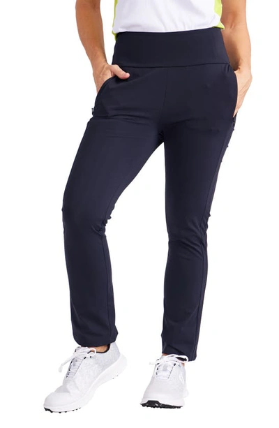 Kinona Smooth Your Waist Crop Golf Pants In Black