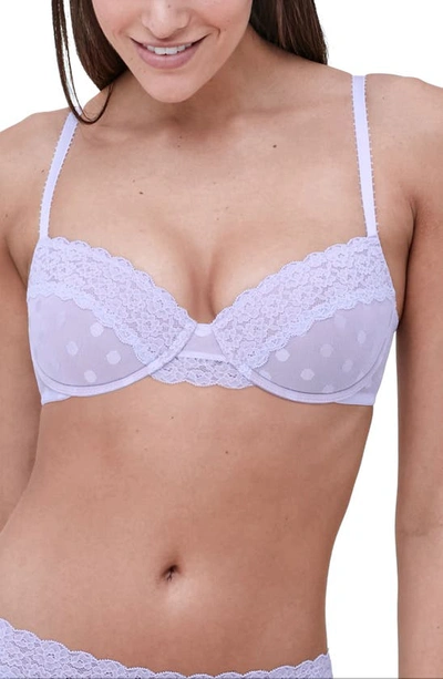 Skarlett Blue Dare T-shirt Bra In Lavender/ Nylon