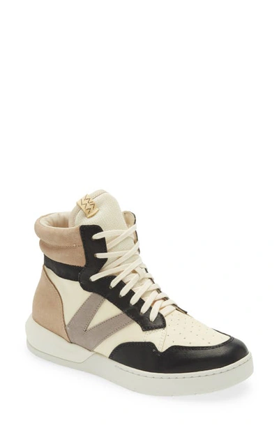 Visvim Chamberlain High-top Sneakers In Beige