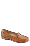 Marc Joseph New York East Village Penny Loafer In Pearlized Cognac