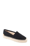 Patricia Green Abigail Espadrille Slip-on In Black