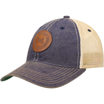 Legacy Athletic Navy Michigan Wolverines Target Old Favorite Trucker Snapback Hat