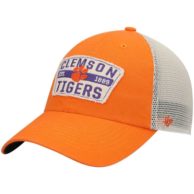 47 ' Orange Clemson Tigers Crawford Clean Up Trucker Snapback Hat