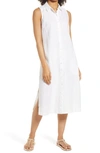 Tommy Bahama Tommy Bahaha Two Palms Linen Shirtdress In White