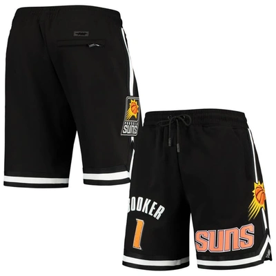 Pro Standard Men's  Devin Booker Black Phoenix Suns Team Player Shorts