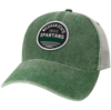 Legacy Athletic Green Michigan State Spartans Sunset Dashboard Trucker Snapback Hat In Green