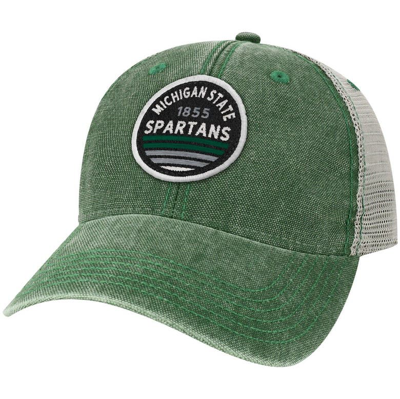 Legacy Athletic Green Michigan State Spartans Sunset Dashboard Trucker Snapback Hat