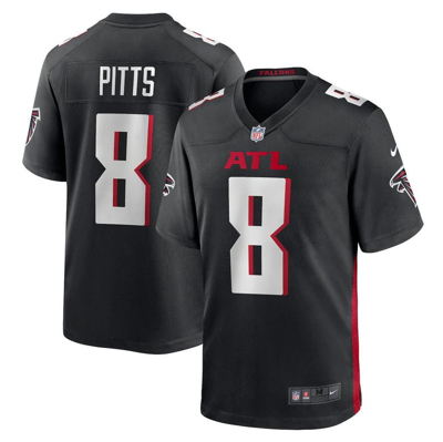 Nike Kids' Youth  Kyle Pitts Black Atlanta Falcons Game Jersey