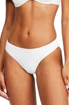 Billabong Sea Through Me Tan Lines Lowrider Bikini Bottoms In White