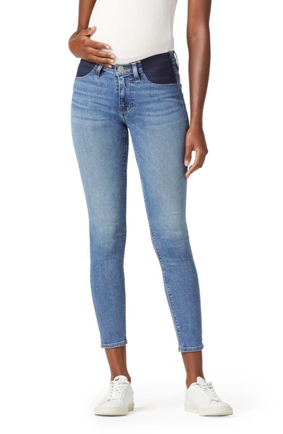 Hudson Nico Super Skinny Maternity Jeans In Breakthrough In Blue