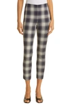 Rag & Bone Simone Check Skinny Pants In Salute Multi